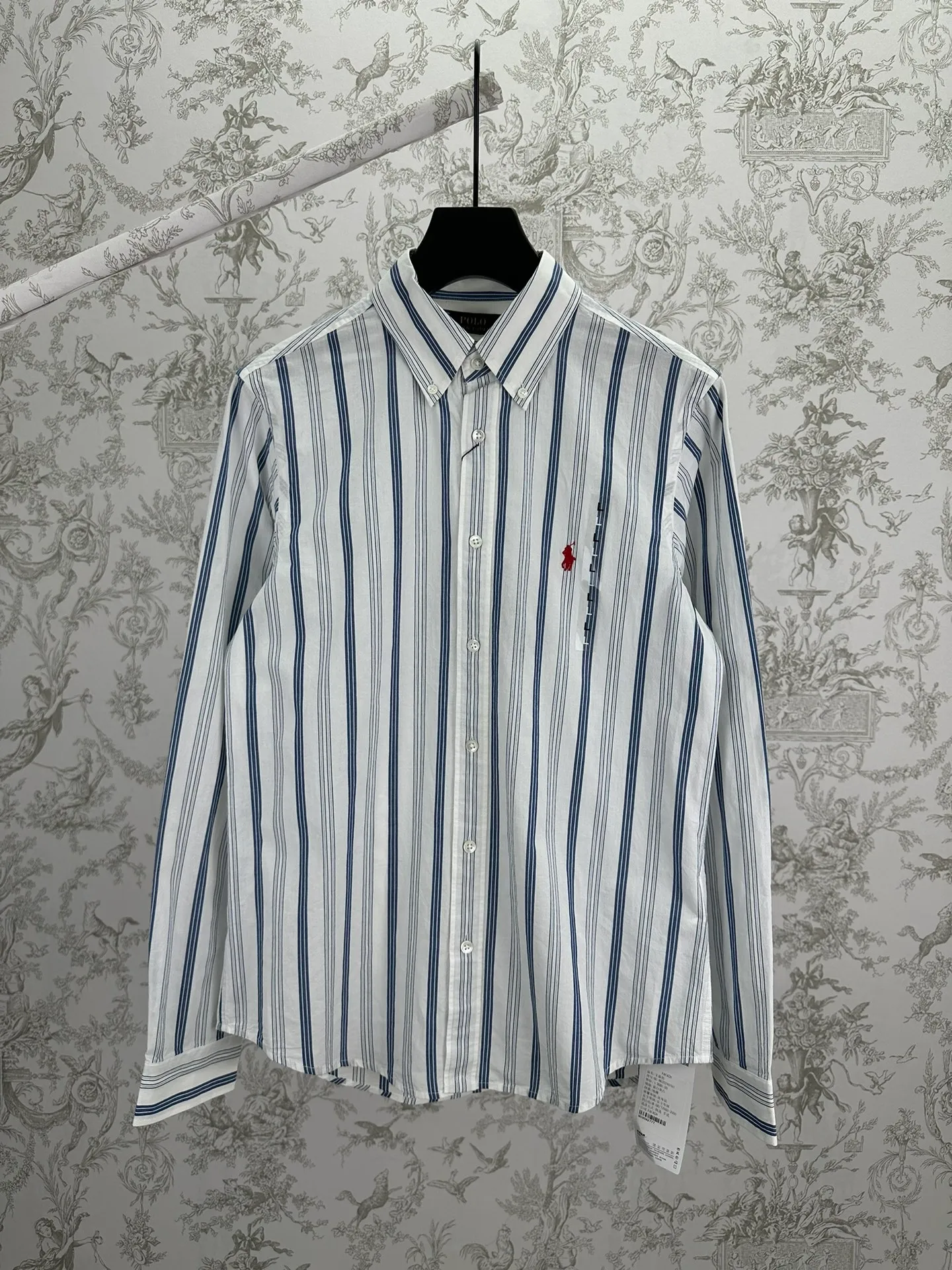 polo 25ss New Arrival Blue Red logo Sizes：S.M.L.XL.XXL.